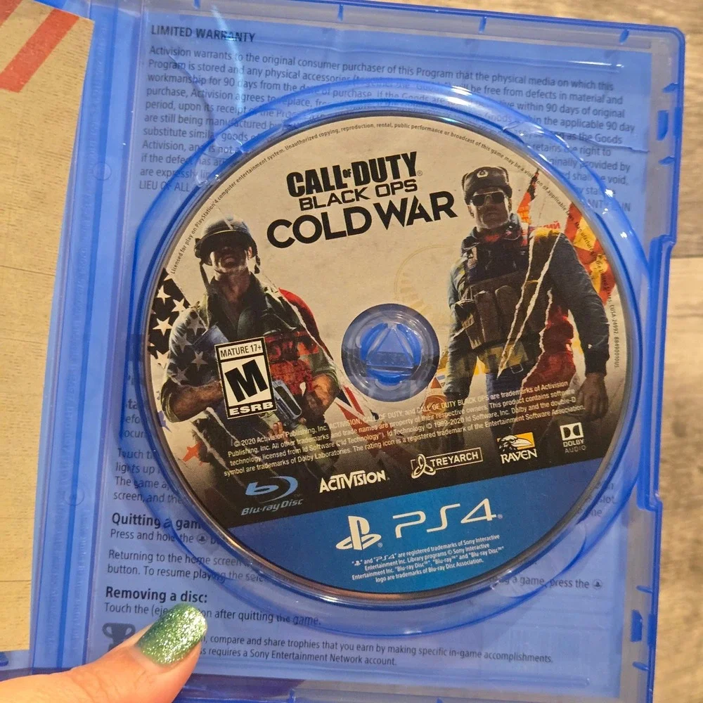 Call of Duty Black Ops Cold War Sony PS4 PlayStation 4 Video Game Activision